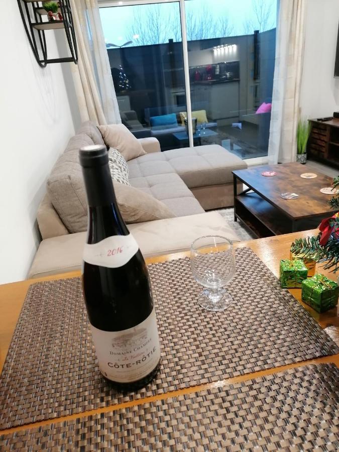 Charmant Appartement T2 Dans Villa Avec En Supplement Spa Exterieur De Mai A Septembre Laveyron Exterior foto